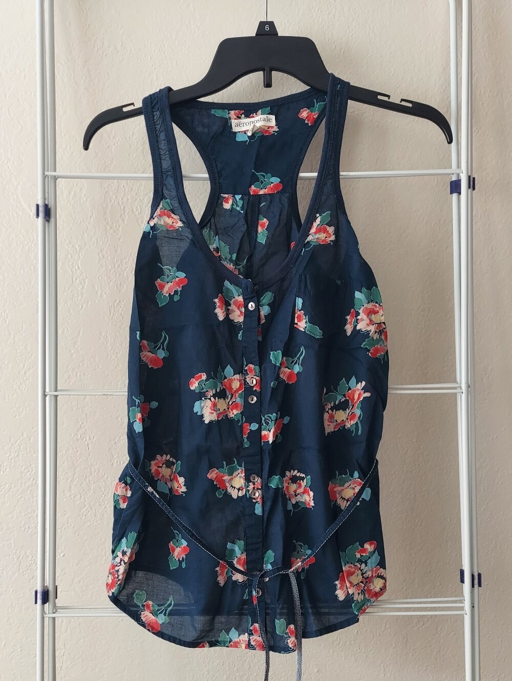 Button Down Tank Top